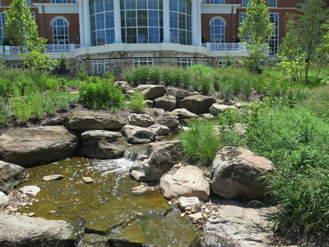 LaCross Botanical Gardens Stream