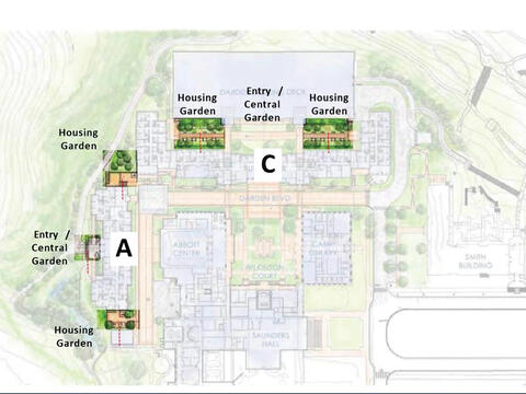 Student Housing Garden Spaces
